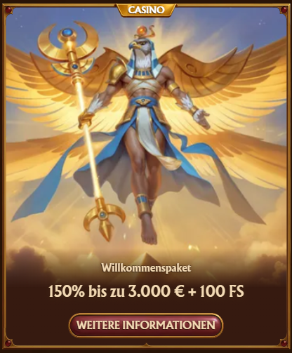 AmunRa Willkommensbonus
