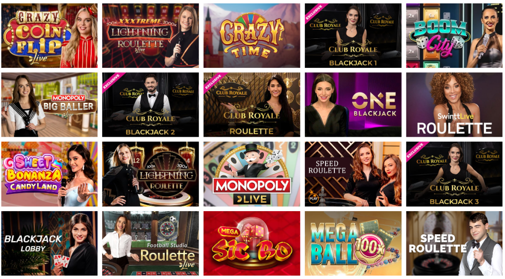 Alf Casino Live-Spiele