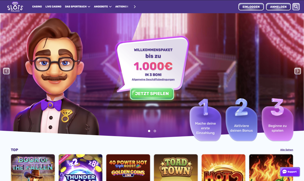 SlotsPalace Startseite