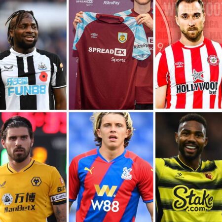 Casino-Sponsoren bei Premier-League-Teams