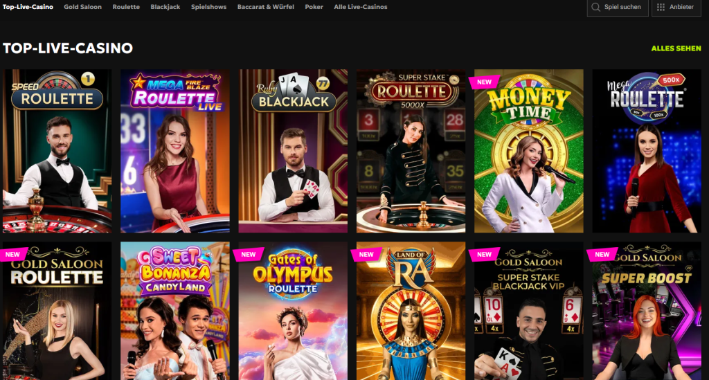 RTBet Live-Casino