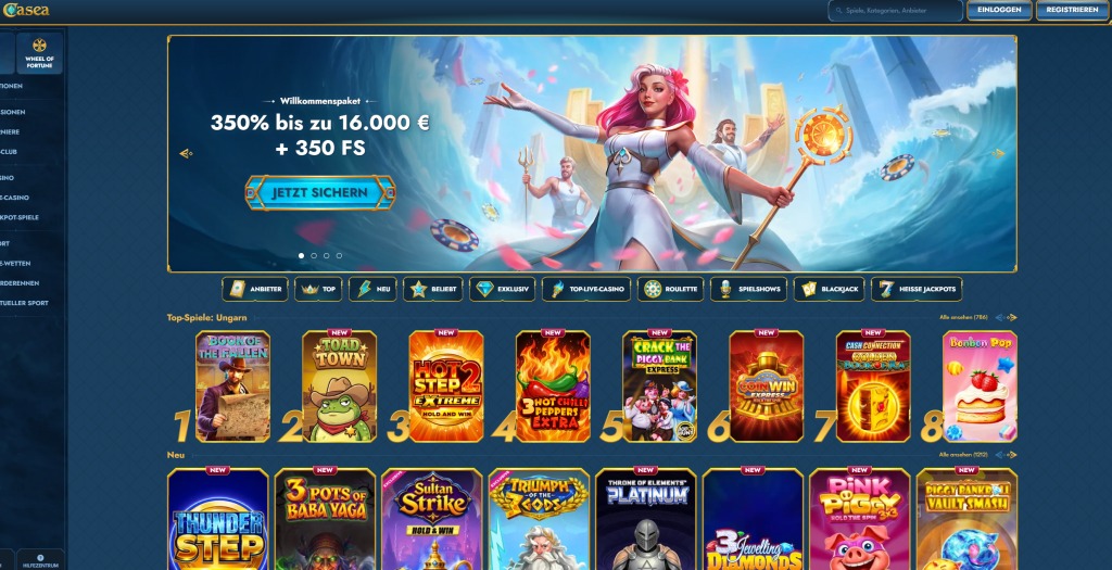 Casea Casino Startseite