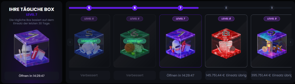 EmpireDrop – Tägliche Kisten