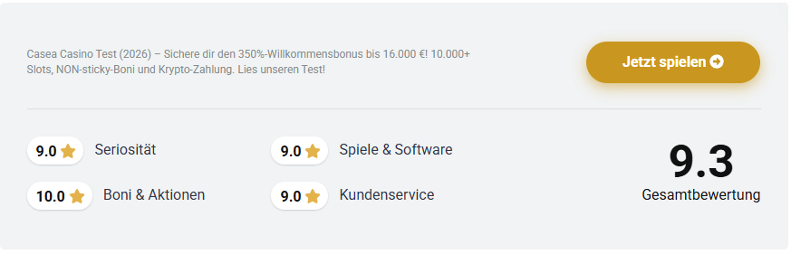 Casino-Bewertung