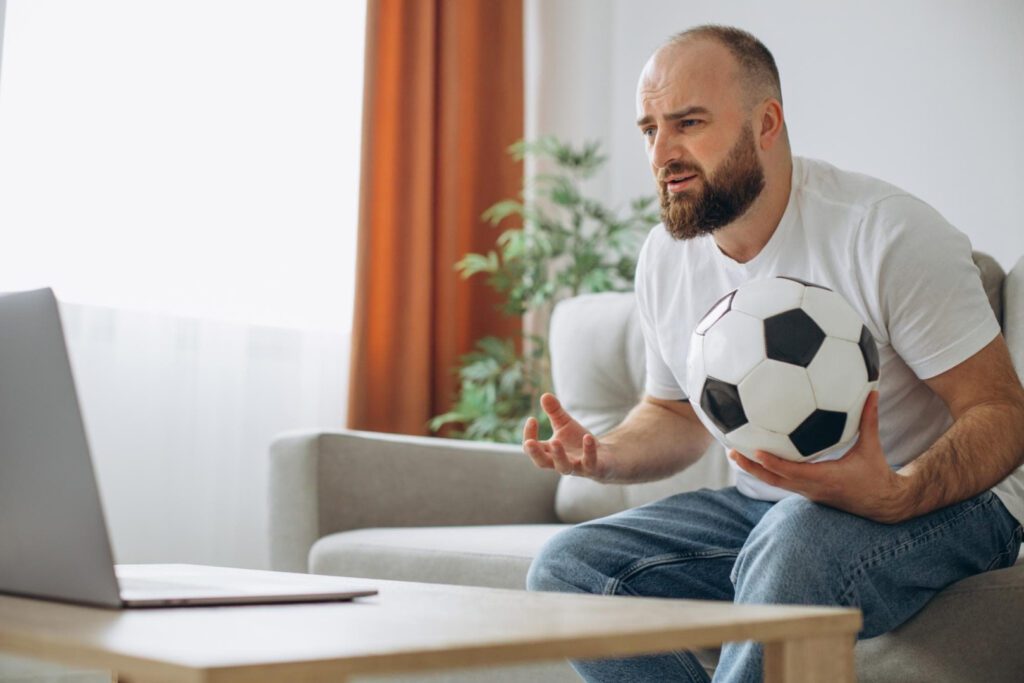 Konzentrierte Analyse vor der Sportwette